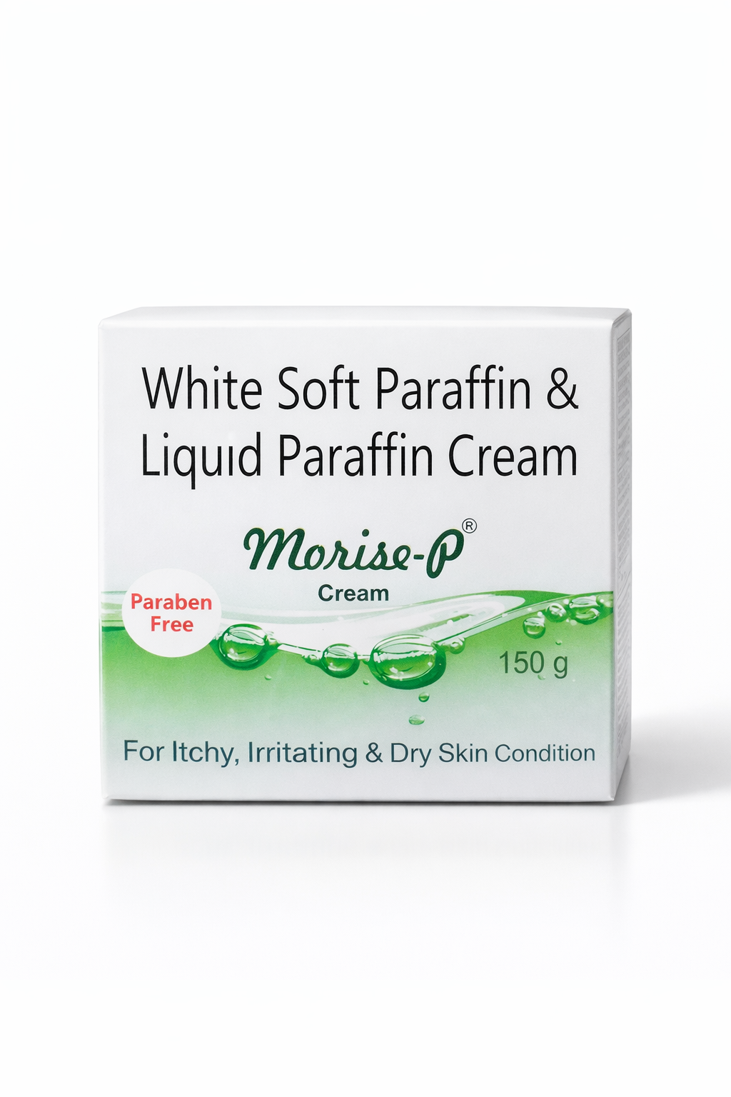 morise-p cream – 150g | soothing emollient for dry, itchy & irritated skin | paraben-free