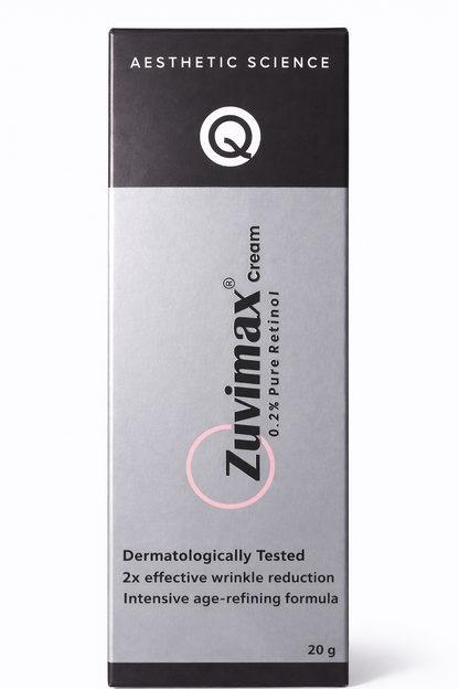 Zuvimax 0.2% Pure Retinol Cream – Advanced Anti-Aging & Wrinkle Care | 20g