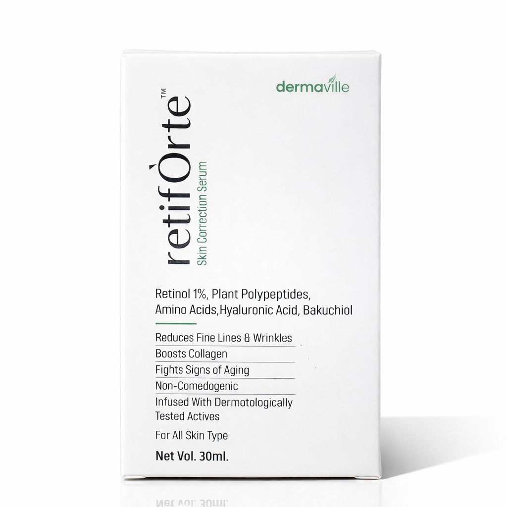 retif orte™ skin correction serum – retinol, bakuchiol & peptides (30ml)