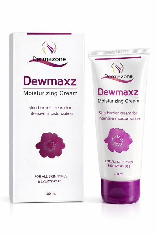 Dewmaxz Moisturizing Cream – For All Skin Types – 100 ml
