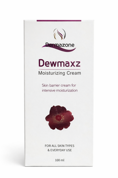 Dewmaxz Moisturizing Cream – For All Skin Types – 100 ml