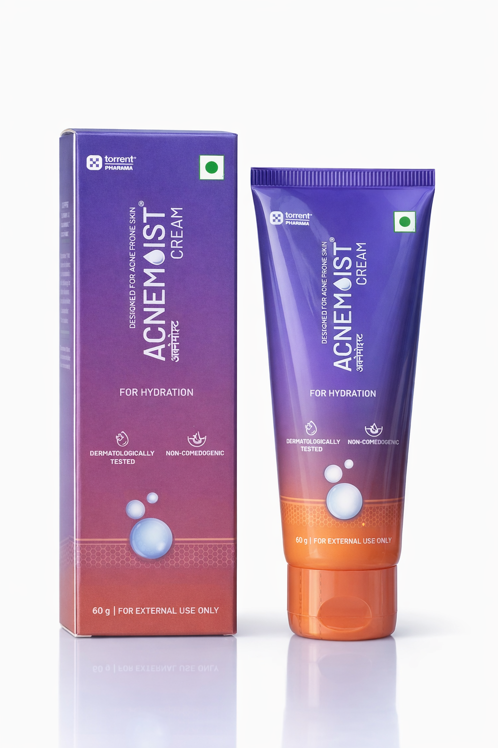 acnemoist cream | non-comedogenic moisturizer for acne-prone skin | 60g