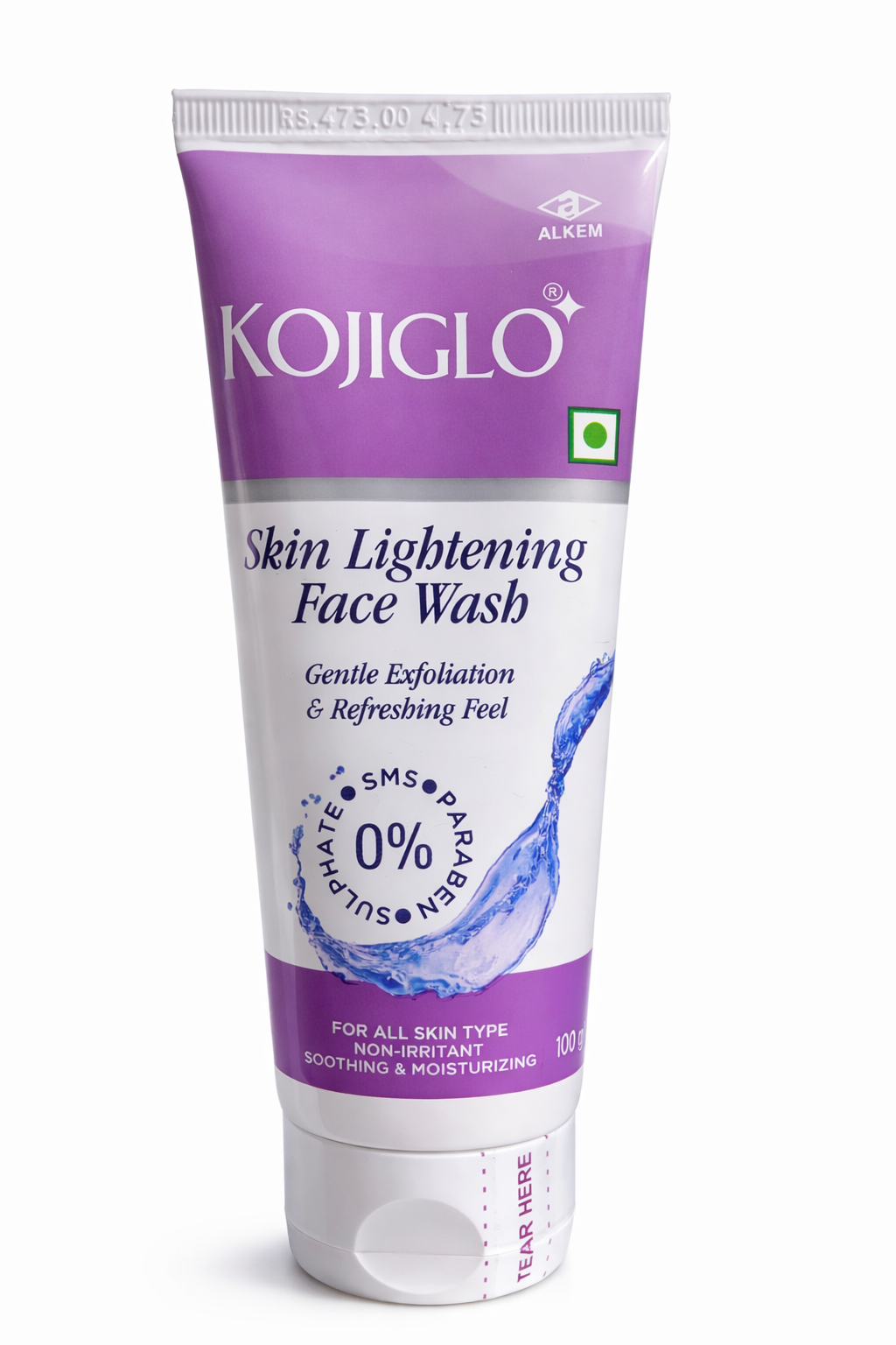 kojiglo skin lightening face wash