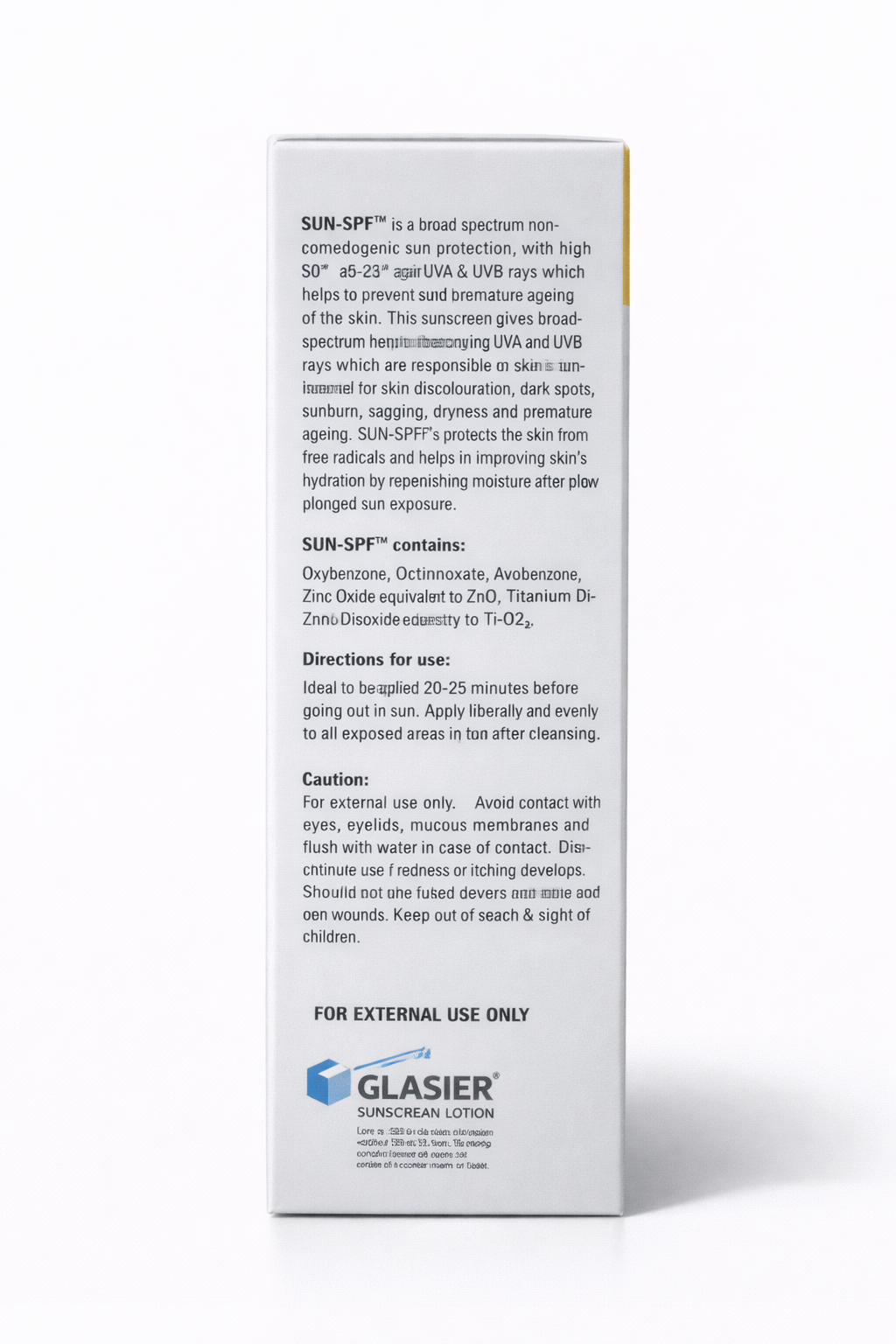 sun-spf sunscreen lotion spf 30 | broad spectrum uva & uvb protection | water-resistant & non-greasy | 60ml