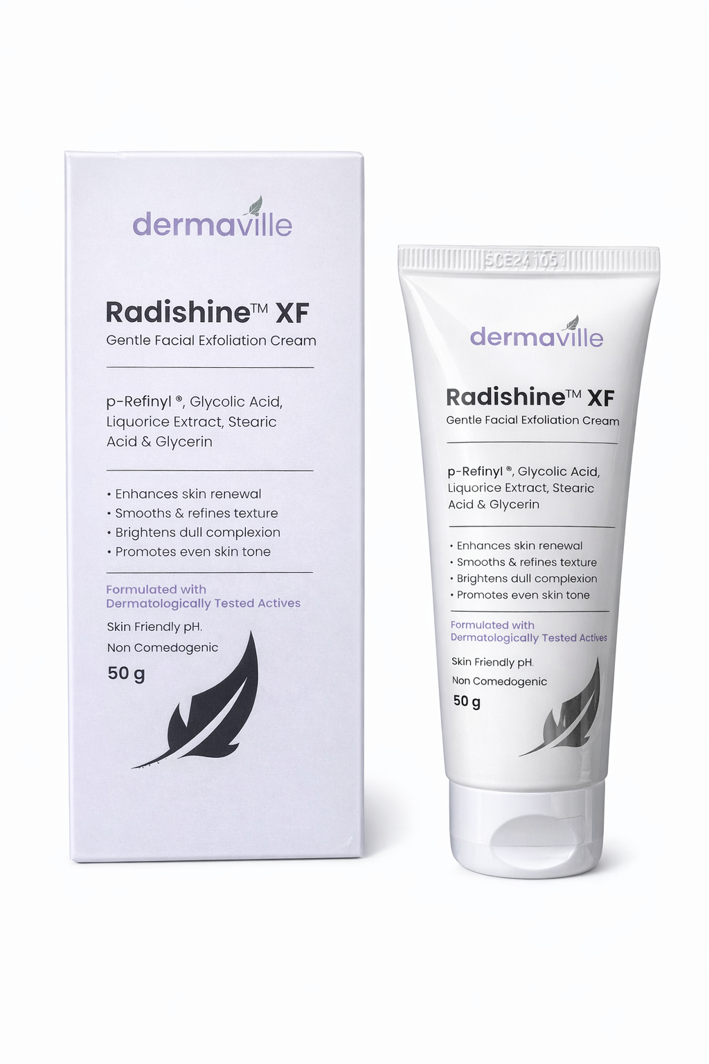 radishine™ xf gentle facial exfoliation cream – smooth, brighten & renew