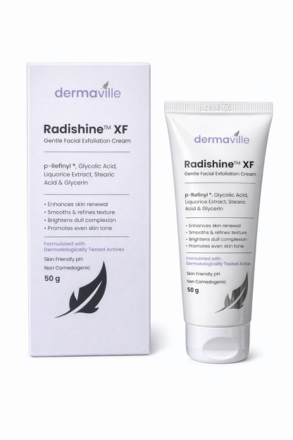 Radishine™ XF Gentle Facial Exfoliation Cream – Smooth, Brighten & Renew