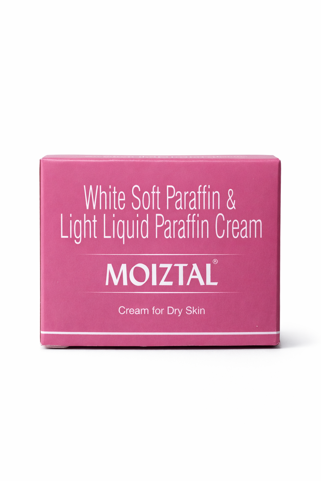 moiztal cream for dry skin | white soft paraffin 13.2% & light liquid paraffin 10.2% | talent india | 50g
