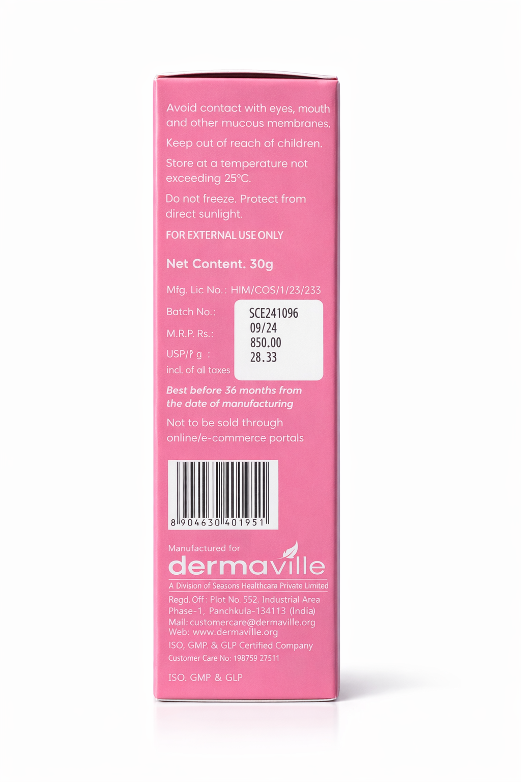 retiforte™ ag transformative anti-aging cream with retinol, niacinamide & hyaluronic acid – 30g