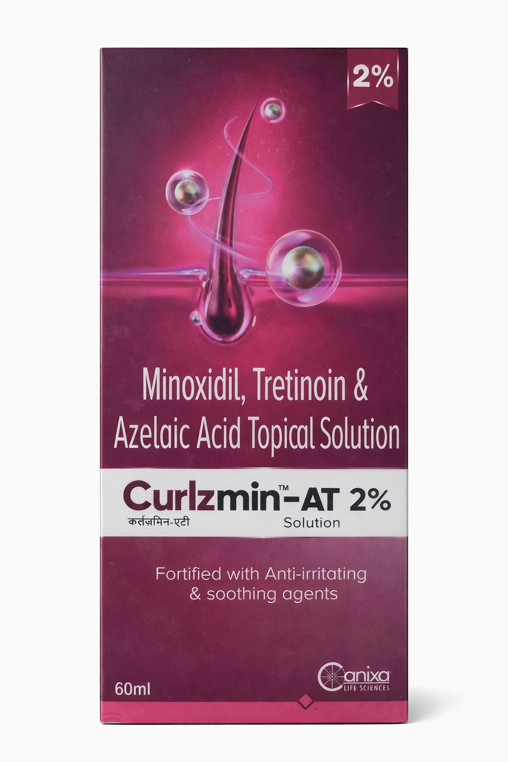 curlzmin-at 2% topical solution – 60ml