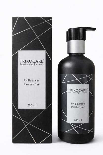 TRIKOCARE® Conditioning Shampoo – 200ml | pH Balanced with Ceramide & Keratin