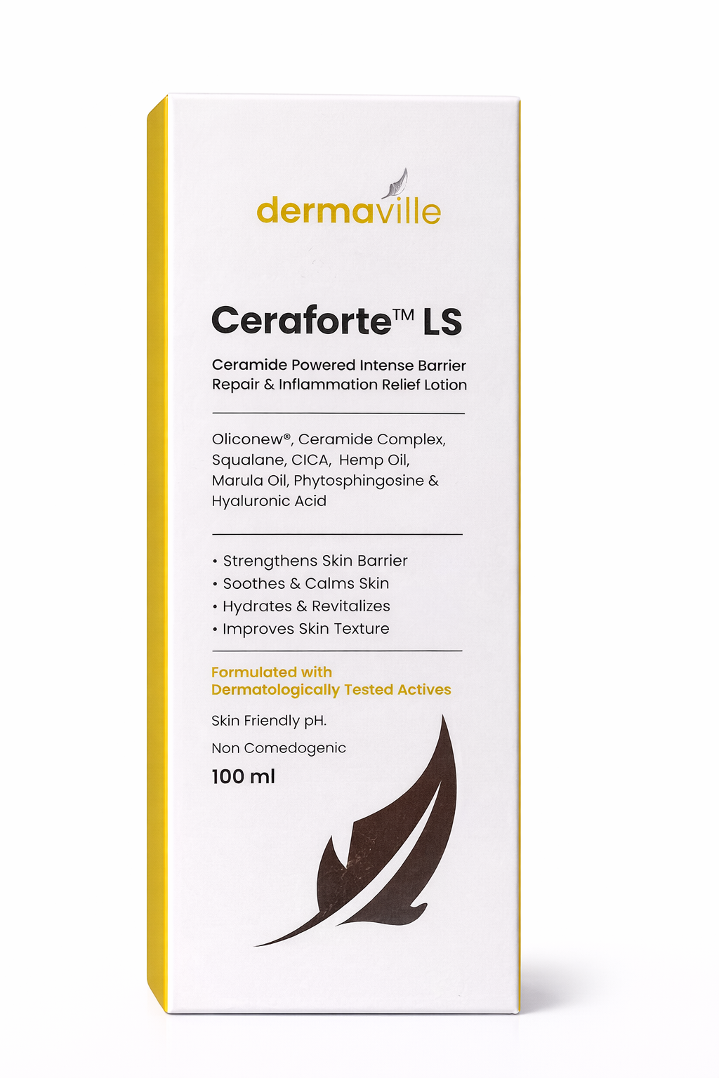 ceraforte™ ls ceramide barrier repair lotion with cica, hemp & marula oils