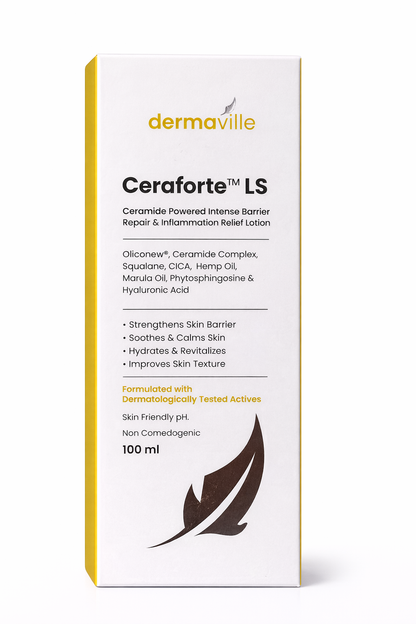 Ceraforte™ LS Ceramide Barrier Repair Lotion with CICA, Hemp & Marula Oils