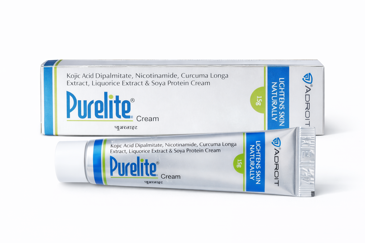 purelite skin brightening cream | kojic acid, niacinamide & herbal extracts | 15g