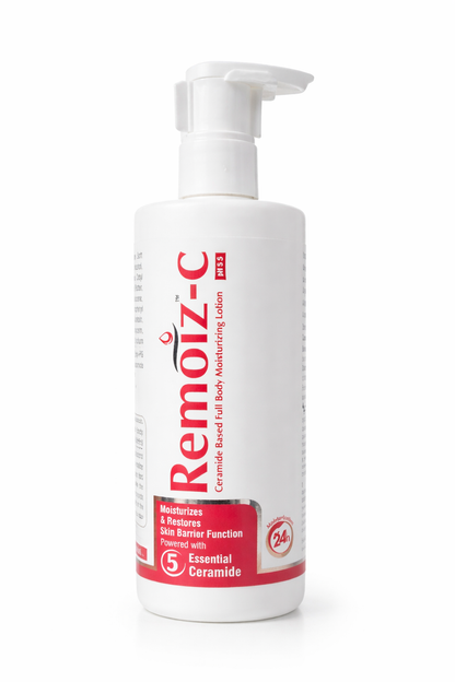 Remoiz-C™ Ceramide-Based Full Body Moisturizing Lotion – Deep Hydration & Barrier Repair | 200ml