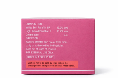 MOIZTAL Cream for Dry Skin | White Soft Paraffin 13.2% & Light Liquid Paraffin 10.2% | TALENT INDIA | 50g
