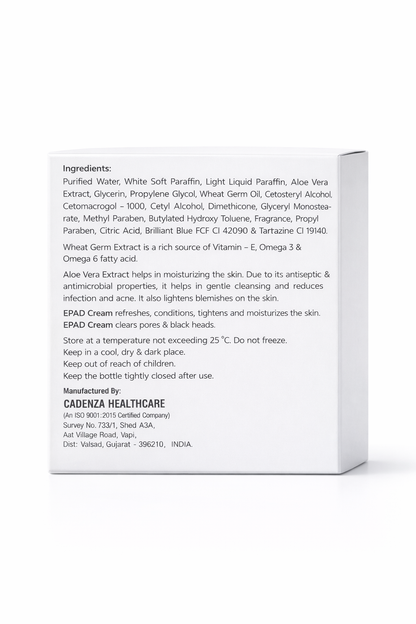 Epad Ayurvedic Skin Cream – 100g | With Aloe Vera & Wheat Germ Extract
