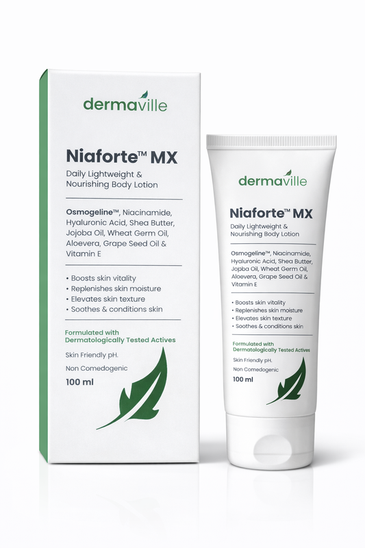 Dermaville Niaforte™™ MX Daily Lightweight & Nourishing Body Lotion  Shea Butter – 100 ml