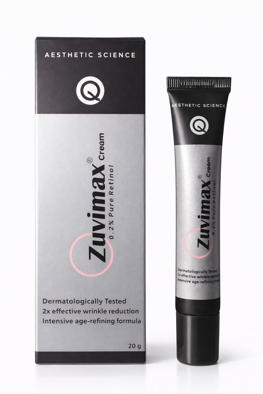 Zuvimax 0.2% Pure Retinol Cream – Advanced Anti-Aging & Wrinkle Care | 20g