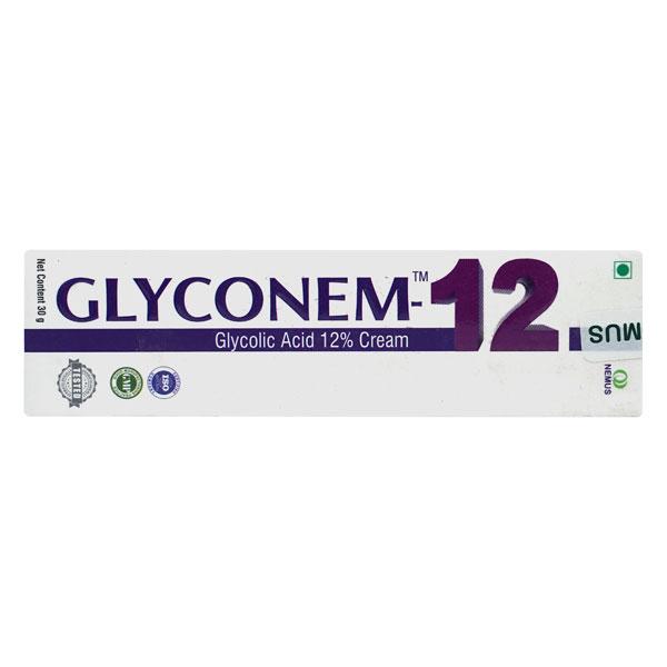 glyconem 6 / 12 – glycolic acid 6% cream for radiant, smooth skin
