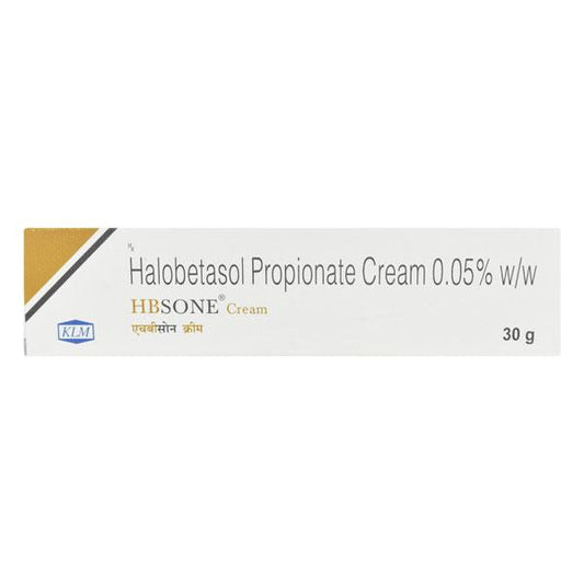 HBSONE Cream – Halobetasol Propionate 0.05% Topical Corticosteroid

