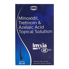 imxia at 5% topical solution – advanced hair regrowth therapy with minoxidil, tretinoin & azelaic acid