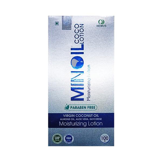 MINOIL Moisturizing Lotion – With Virgin Coconut, Almond Oil & Aloe Vera | Paraben-Free