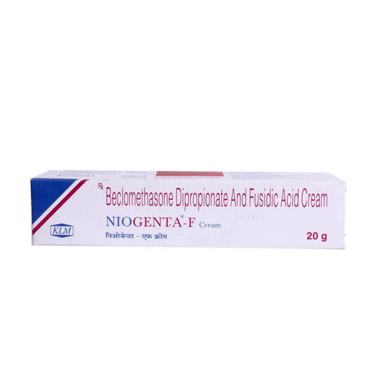 NIOGENTA-F Cream – Beclomethasone Dipropionate & Fusidic Acid Cream