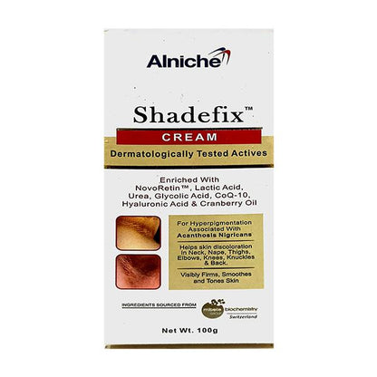 Shadefix Skin Brightening & Anti-Hyperpigmentation Cream – 100g | With Kojic Acid, Niacinamide & Arbutin