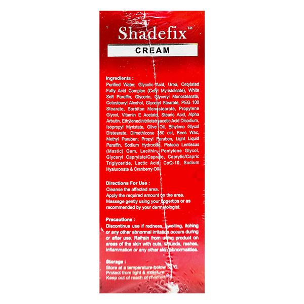 shadefix skin brightening & anti-hyperpigmentation cream – 100g | with kojic acid, niacinamide & arbutin